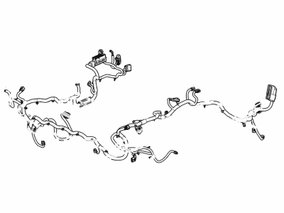 Chevy 84654014 HARNESS,FWD LAMP WIRING(INCLUDES 4,5)(LABELED 84654014, 84309739)
