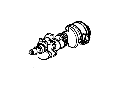 Chevy 12559356 Crankshaft