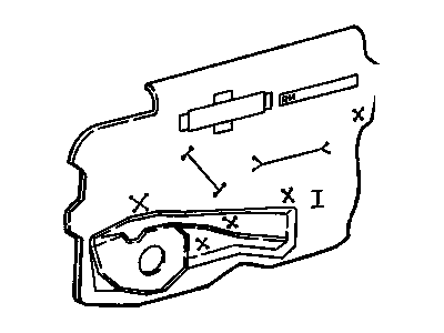 Cadillac 25637315 Deflector