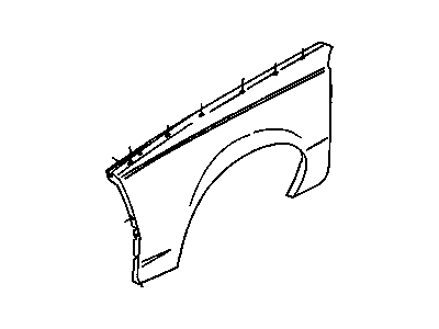 Oldsmobile 22536445 Fender