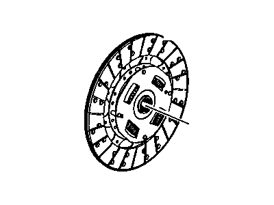 GMC Clutch Disc - 12582860