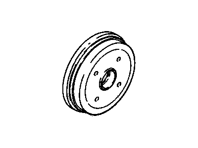 Chevy 96055135 Brake Drum