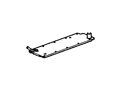 Pontiac 12570471 COVER,ENGINE BLOCK VALLEY (W/PCV BAFFLE)(INCLUDES 535,536,537,556 & 716)