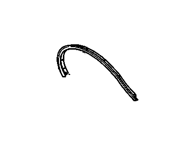 Pontiac 20497444 Wheel Opening Molding