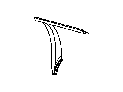 Pontiac 10209760 Window Trim