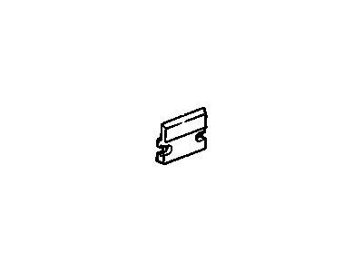 Pontiac 10282433 Rocker Molding Retainer Clip