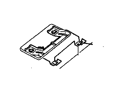 Oldsmobile 10131587 Front Lamp Assembly Bracket