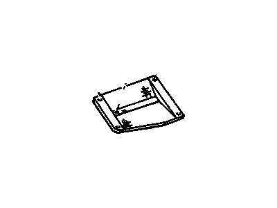 Chevy 14057534 Speaker Grille