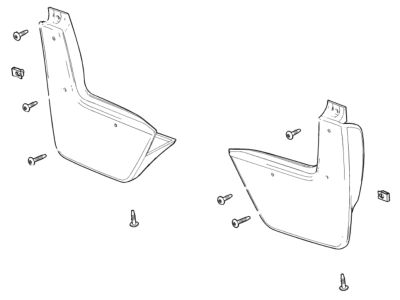 Chevy 23380481 Mud Guard