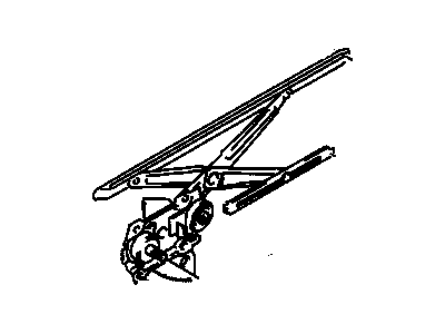 2001 Chevy Metro Window Regulator - 30013893