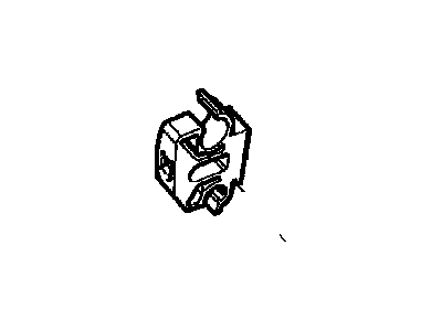 Saturn 13286200 CLIP,BRAKE & FUEL PIPE