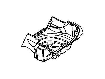 Cadillac 25653620 Trunk Trim