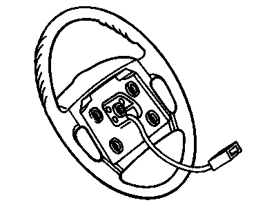 Oldsmobile Cutlass Ciera Steering Wheel - 16750413