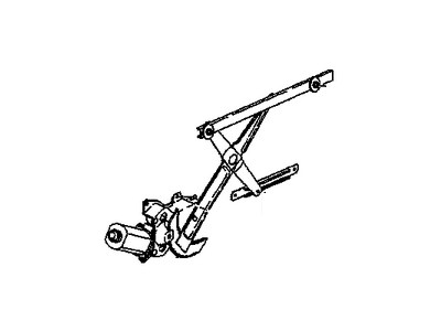Saturn SL1 Window Regulator - 21097243