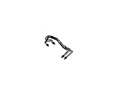 GMC 10225927 PIPE,FUEL INJECTION FUEL FEED(CONTAINS 14MM NUTS, SLEEVE & WASHER)(TO CYLINDER #7)