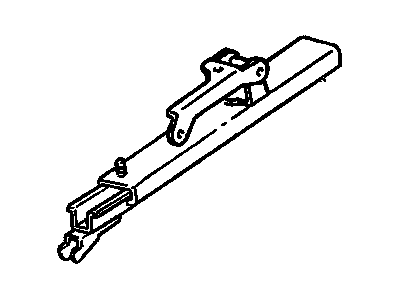 16807195 GM Seat Track, Front Driver Side Illustration 1 of 1