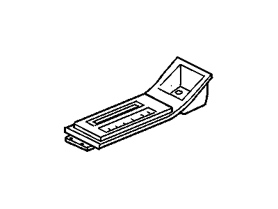 Oldsmobile 12390346 Trim Plate