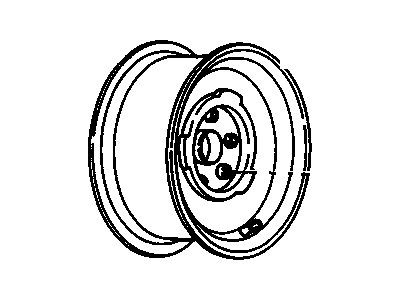 Chevy 14068903 Wheel