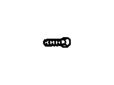 Chevy 15602684 Center Cap Retainer Screw