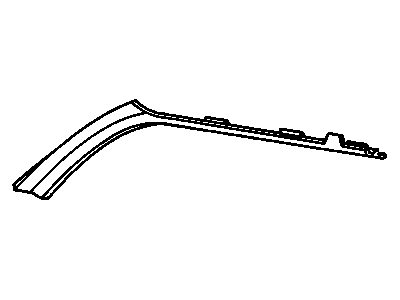 Buick 10280547 Windshield Pillar Trim