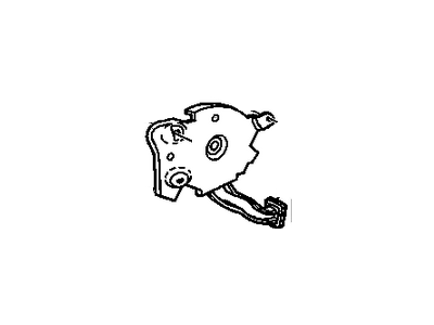Cadillac 25701824 Parking Brake Control