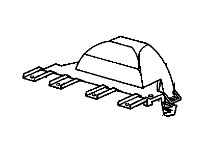 Buick Commercial Chassis Fan Shroud - 10100812