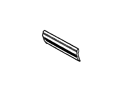 1992 Pontiac Bonneville Door Moldings - 88891125