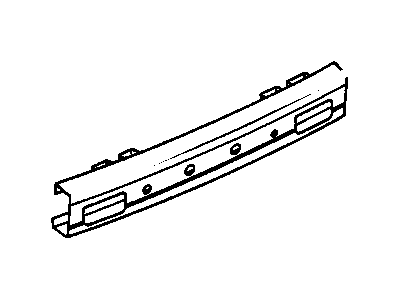 22545726 GM Impact Bar Illustration 1 of 1