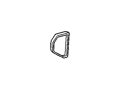12376853 GM Cover, Seat Adjuster/Recliner, Rear Upper Illustration 1 of 1