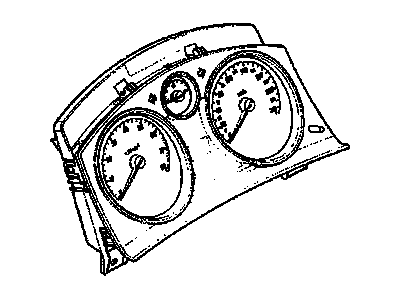 Saturn 13309081 CLUSTER,INSTRUMENT