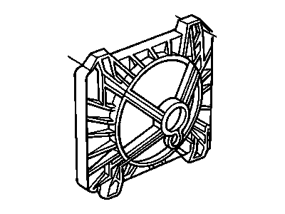Pontiac 6000 Fan Shroud - 22040875