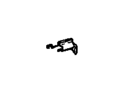 GM 467912 Stone Deflector, Passenger Side 467912 GM Stone Deflector, Passenger Side Illustration 1 of 1