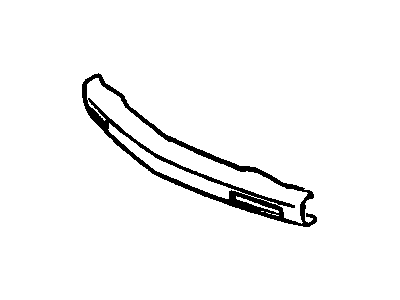 Oldsmobile 25628832 Impact Bar