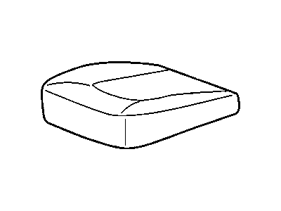 GM 15898693 Cover, Front Seat Cushion 15898693 GM Cover, Front Seat Cushion Illustration 1 of 1