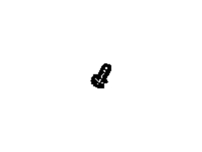 Chevy 11561443 BOLT,RADIO FRONT SPEAKER(PART OF 9)(SCREW,ROUND WASHER HEAD,TORX,T10)