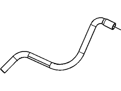 Cadillac 3529068 HOSE,HEATER OUTLET(INCLUDES 21)