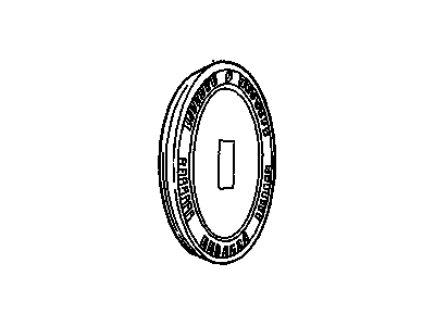 GM 10029837 Retainer, Wheel Cap Or Cover, Black