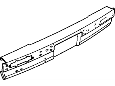 Oldsmobile 1638101 Impact Bar
