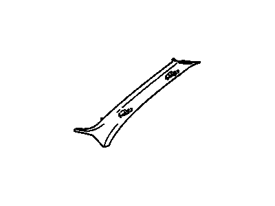 Cadillac 16653634 Windshield Trim