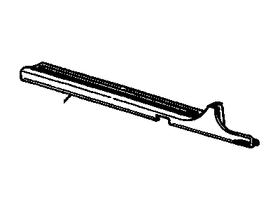 Cadillac 25542384 Sill Plate