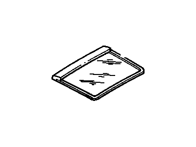 Pontiac 12344219 Glass Assembly