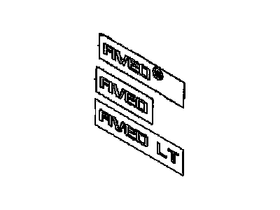 Chevy 96462533 Nameplate