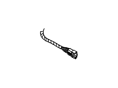 Chevy 12130362 HARNESS,ELECTRONIC SUSPENSION STRUT WIRING HARNESS EXTENSION