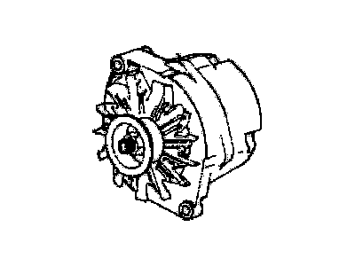 Pontiac Phoenix Alternator - 10464399