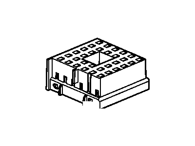 Chevy 15319892 CONNECTOR,BLOCK-ACCESSORY WIRING JUNCTION