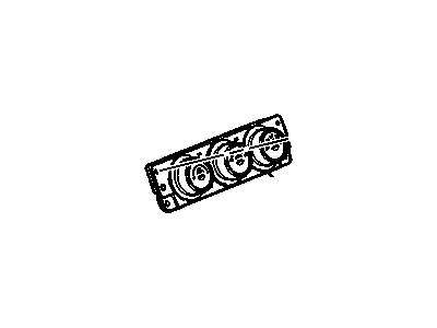 Pontiac 15865390 Dash Control Unit
