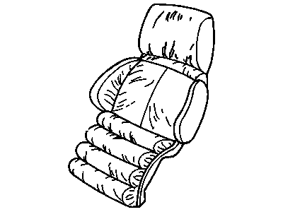 Chevy 10174818 Seat Back Cover