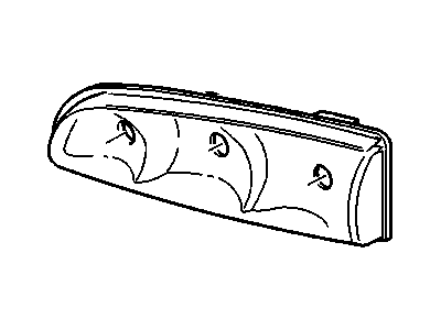 Pontiac 16521745 Lens & Housing