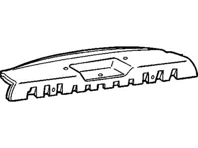 Buick 22609903 Package Tray Trim