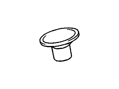 GM 94845311 Upper Insulator 94845311 GM Upper Insulator Illustration 1 of 1